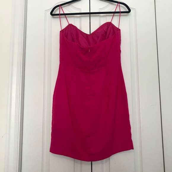 Strapless Pink Dress by LUSH CLOTHING - Picture 2 of 2
